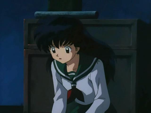 Otaku Gallery  / Anime e Manga / Inu-Yasha / Screen Shots / Episodi / 013 - L`enigma della luna nuova! Inuyasha dai capelli neri! / 179.jpg